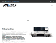 Tablet Screenshot of pkgrupp.com